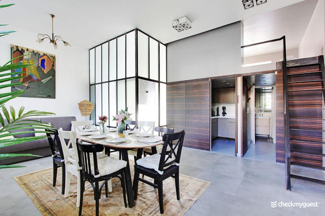 巴黎Superbe Loft 2Br - Buttes Chaumont公寓 外观 照片